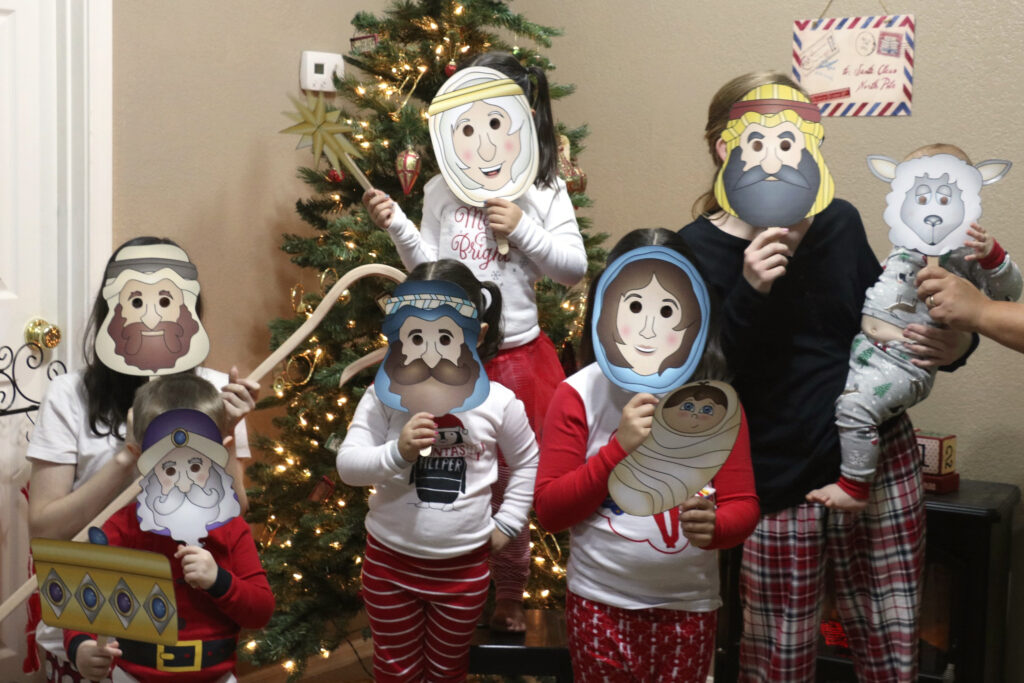 Printable masks for families