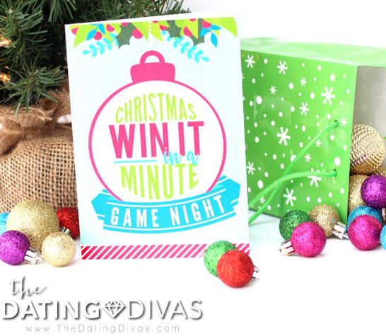 Invitation to Minute to Win it Christmas Games