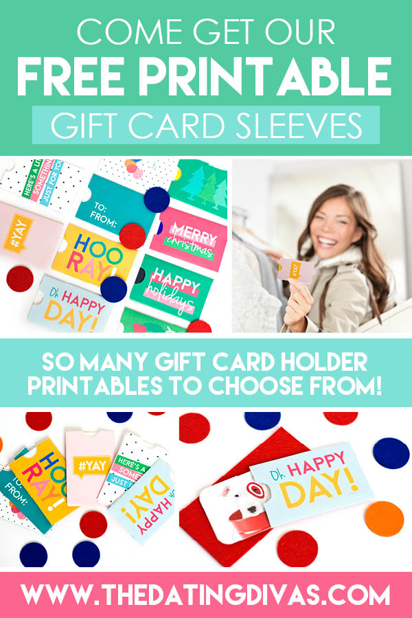 I love how cute these gift card sleeves are! They make a gift card seem so much more thoughtful! #giftcardsleeve #giftcardholdertemplate