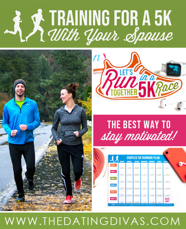 I've been looking into training for a 5k. I can't wait to try this running plan with my hubby! #trainfora5k #runningdate