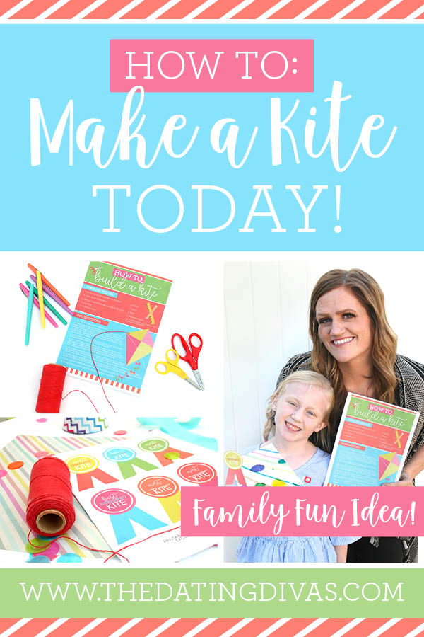 Can't wait to do this fun DIY kite craft with my kids! Pinning! #familyfun #DIY #kidscrafts