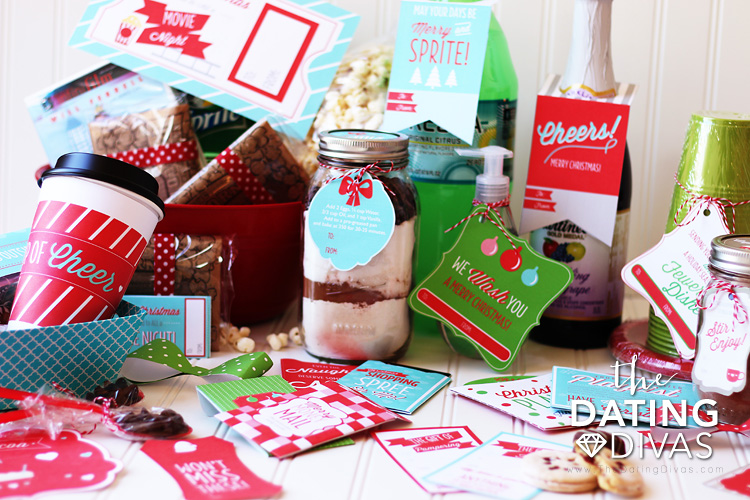 Christmas printables and gift ideas for neighbors | The Dating Divas