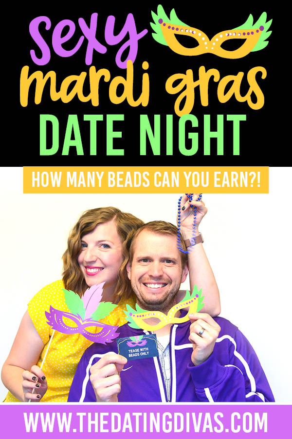 An easy and sexy Mardi Gras date is just my style! #MardiGrasDate #MardiGrasPartyIdeas