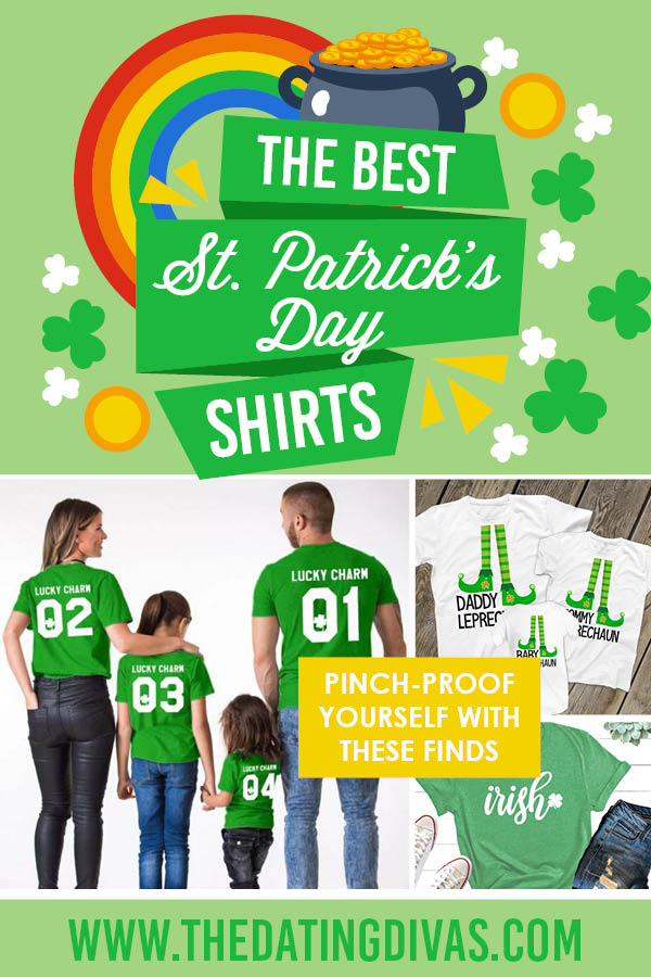 St. Patrick's Day shirts are my favorite seasonal clothing item! I'm excited for matching ones this year. #StPatricksDayShirts #StPattysDayShirts