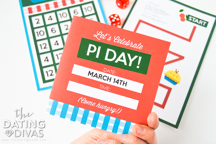 Pi Day Date with Printable Activities - 99