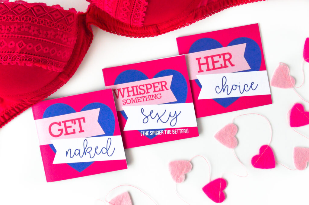Free Valentine Printables and Sexy Games
