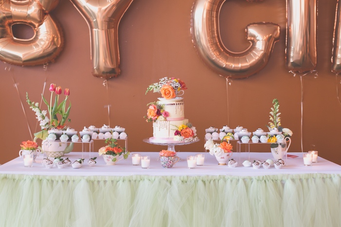 Modern-Chic Baby Shower Theme for Baby Girl | The Dating Divas