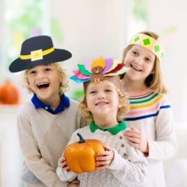 Children in Thanksgiving costumes | The Dating Divas