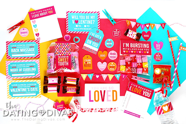 Valentine's Day Love Lunch Free Printable Download