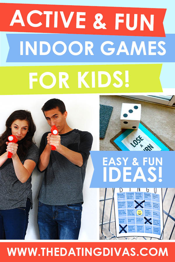 Obsessed with this list of active indoor activities for families! I can't wait to make a kids obstacle course! #FamilyTime