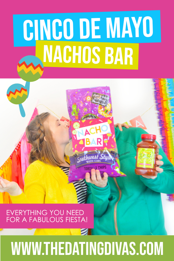 This looks like the BEST nachos bar and Cinco de Mayo activity EVER!! #datingdivas #nachos #bestnachosrecipe