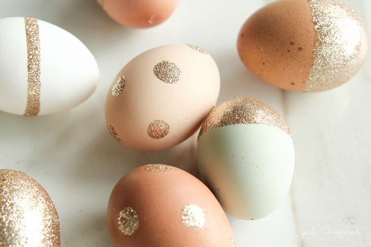 Stunning Metallic Easter Egg Ideas