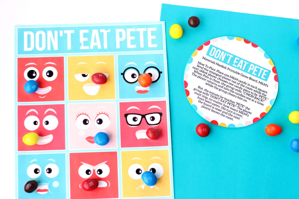 Family-Friendly Don't Eat Pete Game