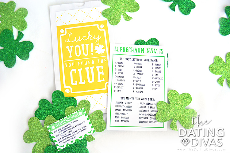 Leprechaun Scavenger Hunt Game