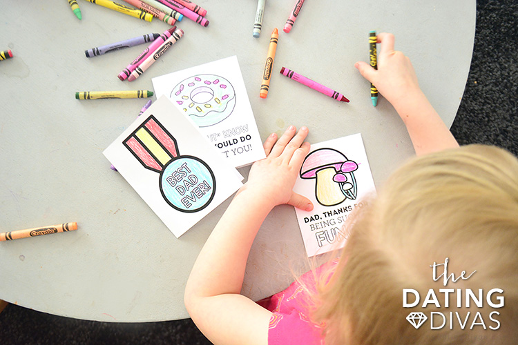 Printable Fathers Day Card to Color - 74