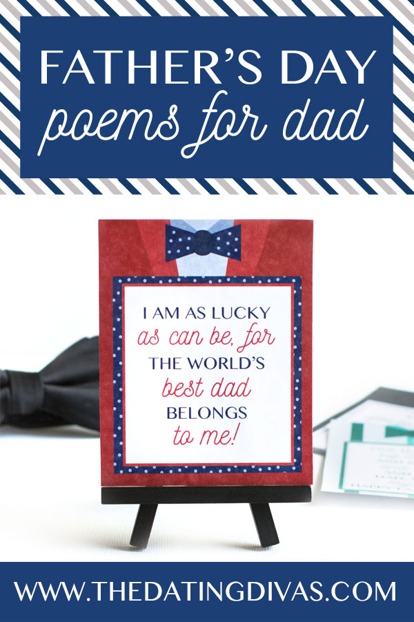 sweet poems for dad