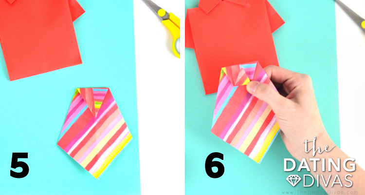 Steps for How to Make a Paper Tie