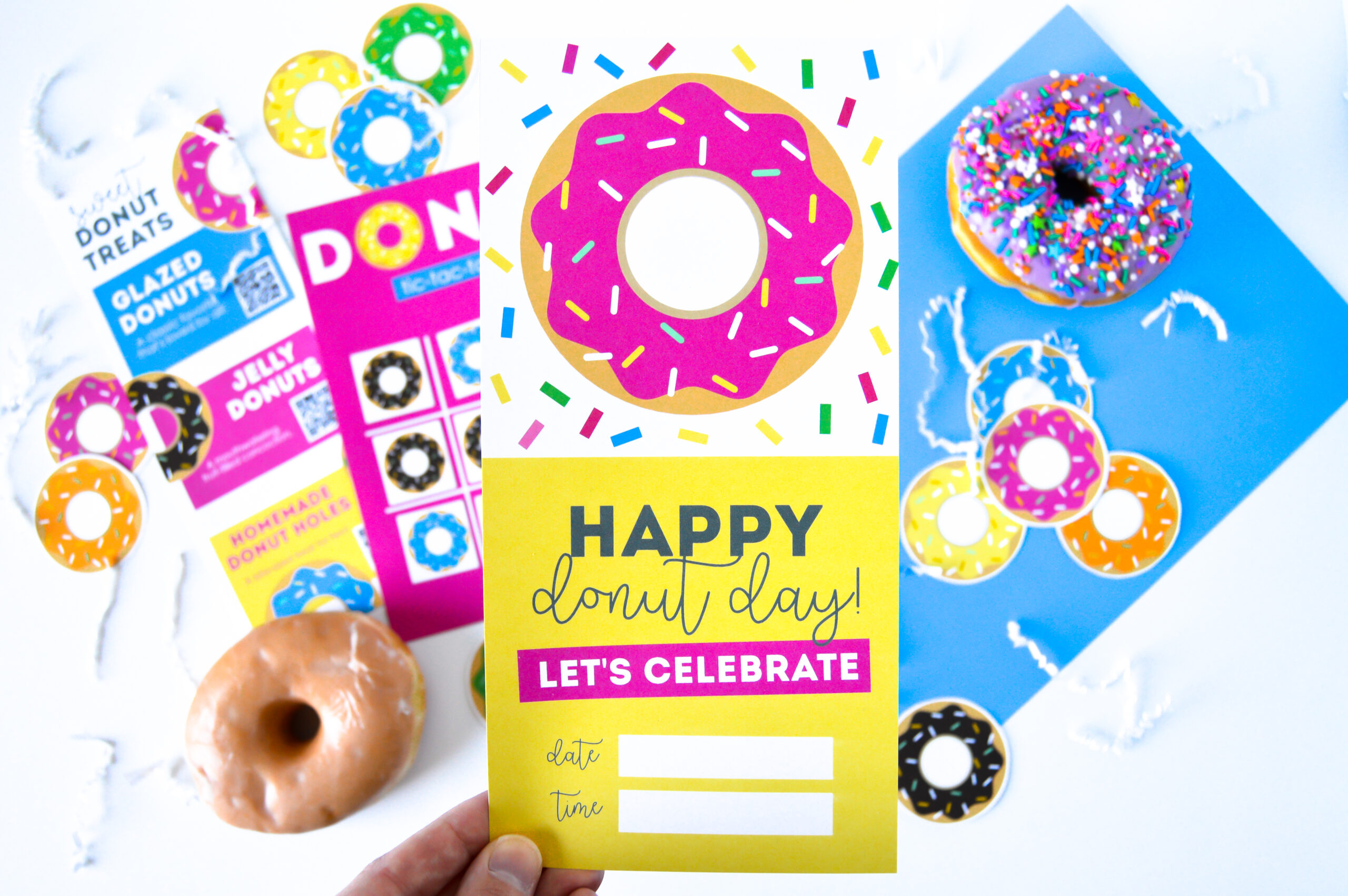 Donut Day Invitation