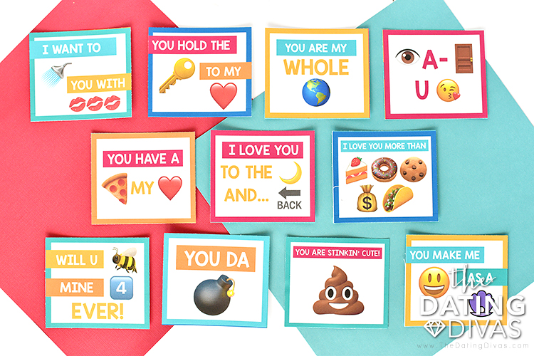 Romantic Emoji Cards