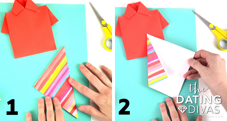 How to Fold a Paper Tie Steps