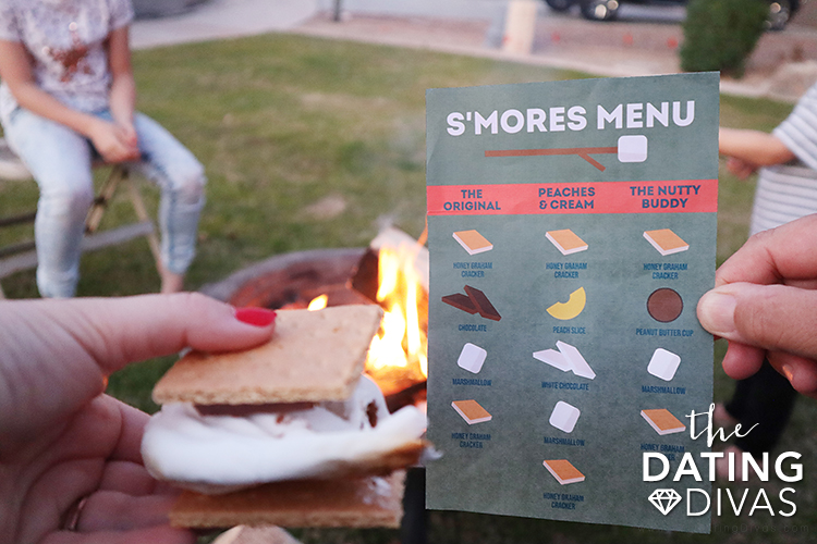 Bonfire Night S'mores Menu