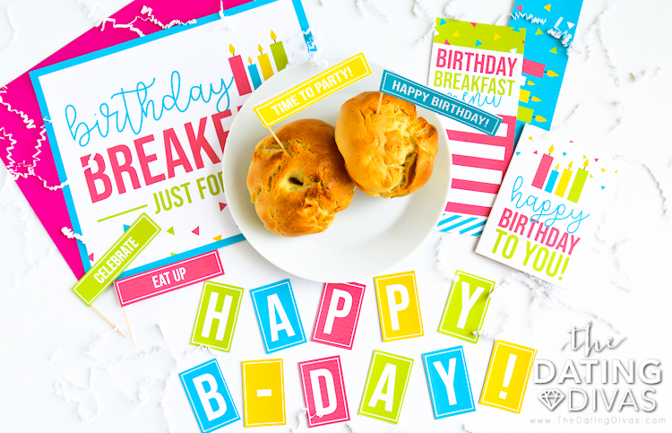 Morning Happy Birthday Party Printables