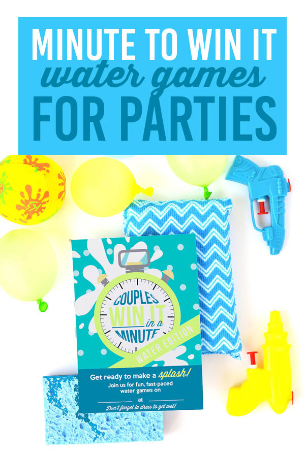 I'm always on the hunt for super fun water games for parties! So many new ideas for summer fun!! #watergamesforparties #waterpartygames