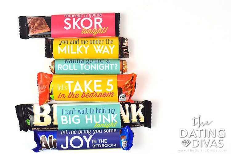 Sexy Puns Candy Bars Easy Gift Idea Thedatingdivas Com