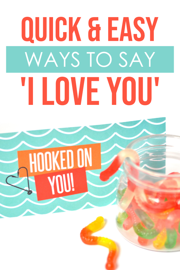 I'm SO obsessed with these quick and easy ways to say "I love you!" Can't wait to do them for my hubby! #waystosayiloveyou #cutewaystosayiloveyou