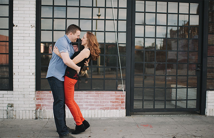 Bring it in with a hug for a cute couples pose. | The Dating Divas