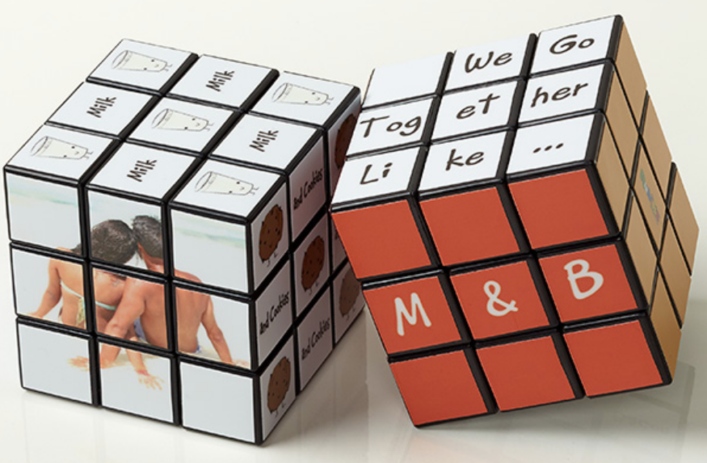 Rubik's cube presents for guys who love puzzles. | The Dating Divas