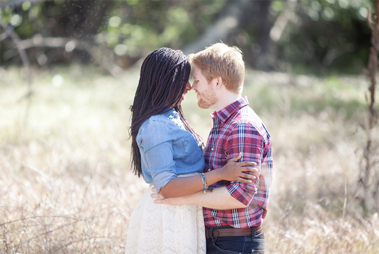 Nose-to-Nose will bring your passion level up in this couples pose. | The Dating Divas