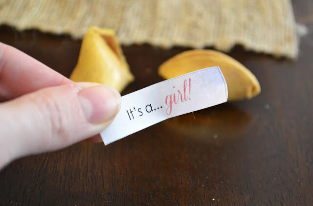 DIY Fortune Cookie Gender Reveal Ideas | The Dating Divas