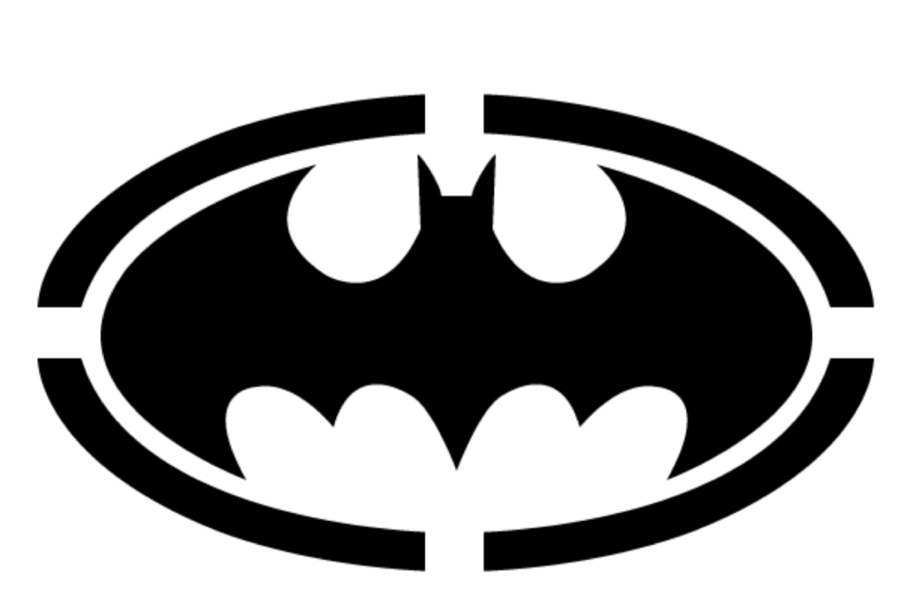 superman batman pumpkin stencil