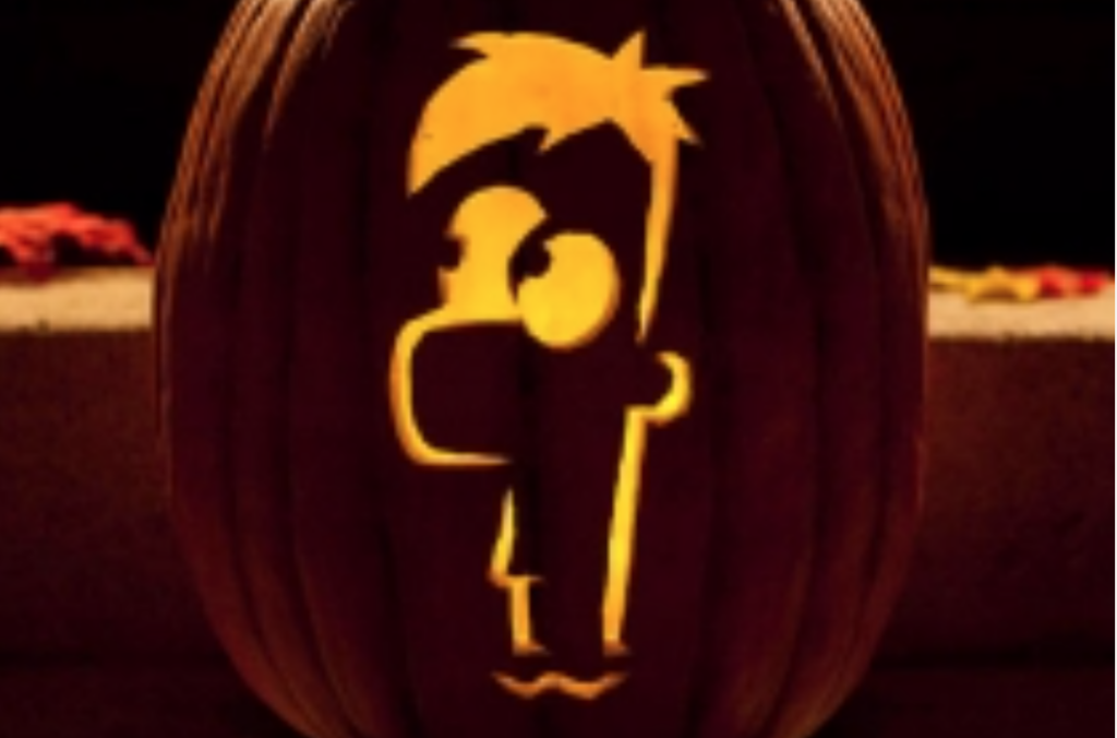 Ferb pumpkin pattern and stencil. | The Dating Divas