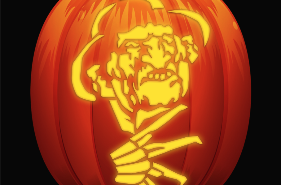 Freddy Krueger scary pumpkin decorating ideas. | The Dating Divas