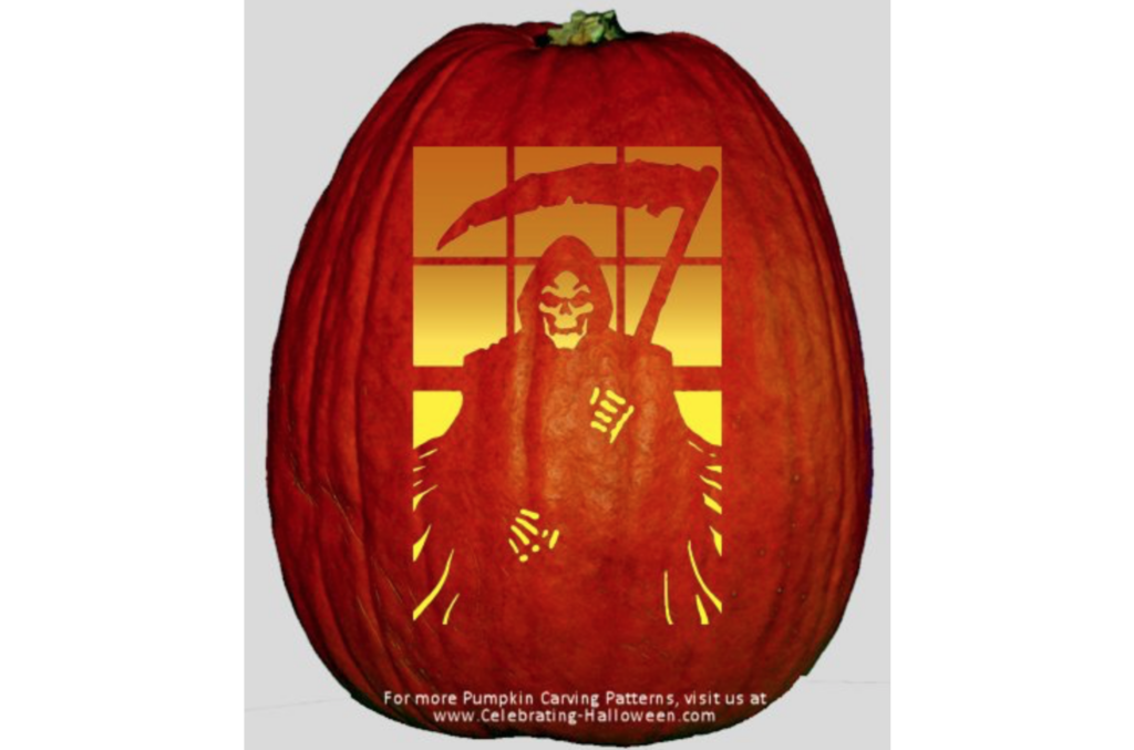 Grim Reaper Spooky Halloween Decor | The Dating Divas