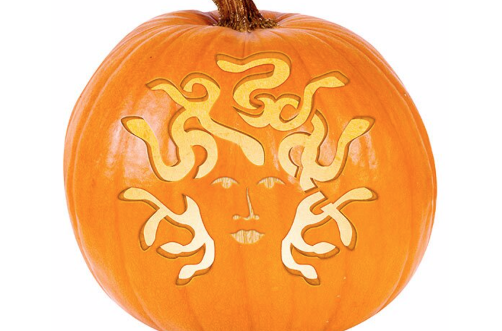 Medusa pumpkin carving ideas. | The Dating Divas