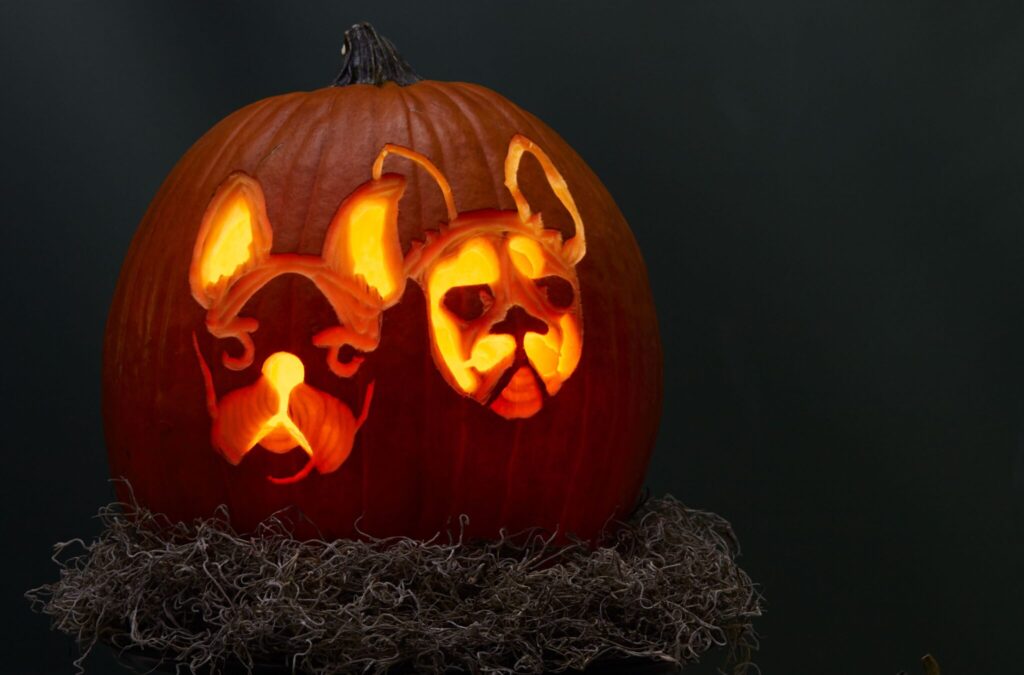 Pet dog pumpkin patterns and templates for pumpkin carving. | The Dating Divas