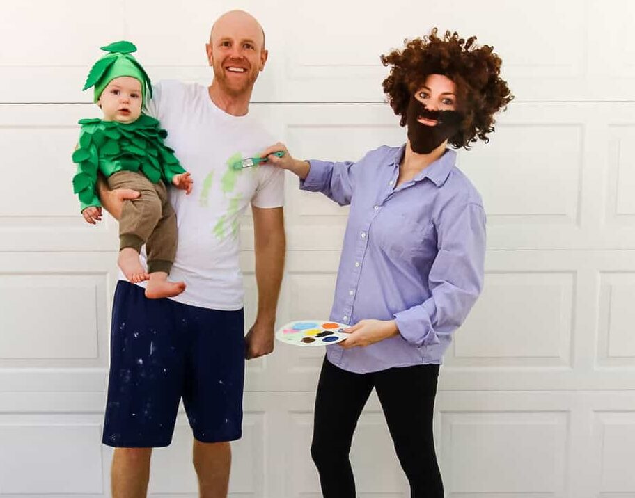 Get a laugh this halloween with a Bob Ross costume. | The Dating Divas