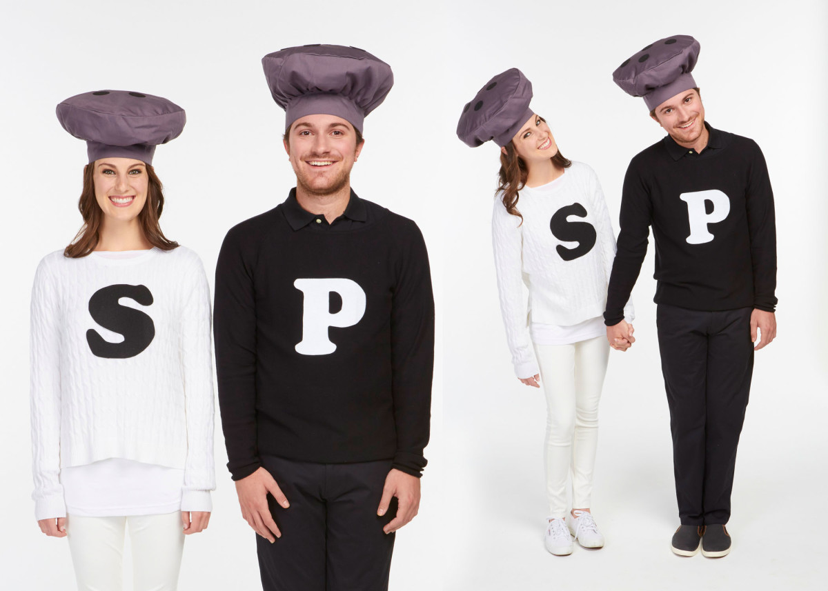 Salt and pepper Halloween costume for you and your boyfriend. | The Dating Divas