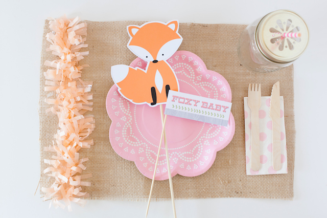 Details and ideas for your fox themed baby shower. | The Dating Divas