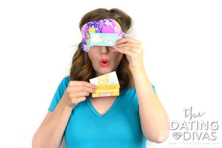 Pillow Talk: A Fun Couple Game for Bedtime - www.thedatingdivas.com Fun couple game you can play in bed. | The Dating Divas