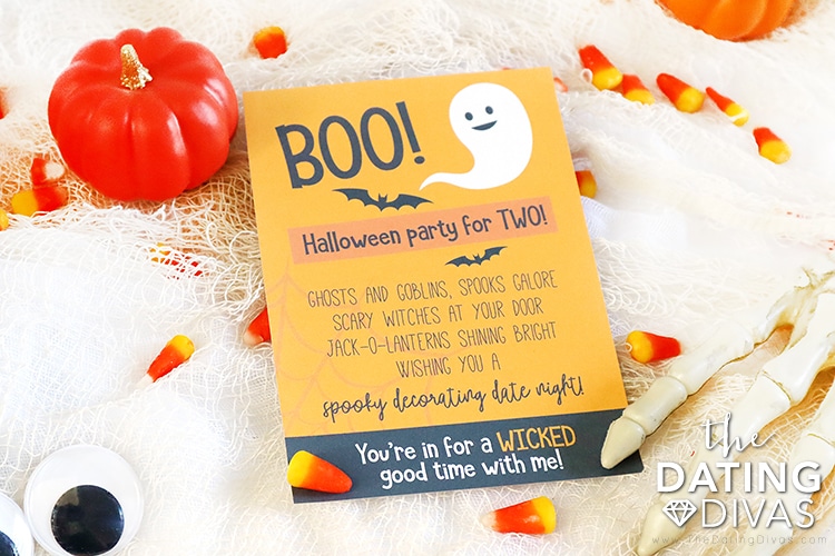 Halloween Date Invitation | The Dating Divas