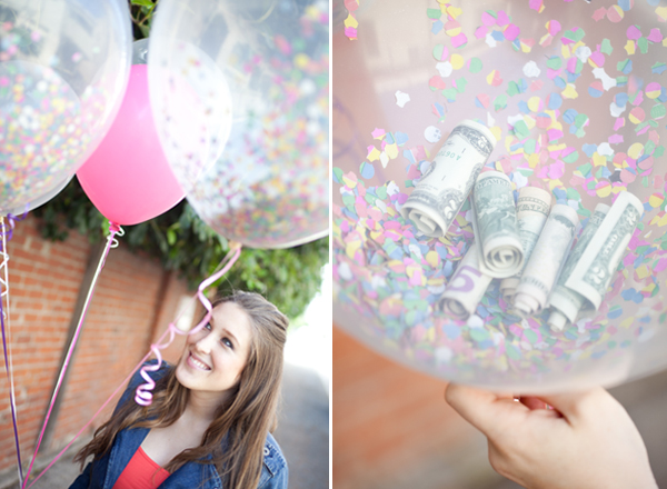 Cute money balloon gifts that are perfect for grads. | The Dating Divas