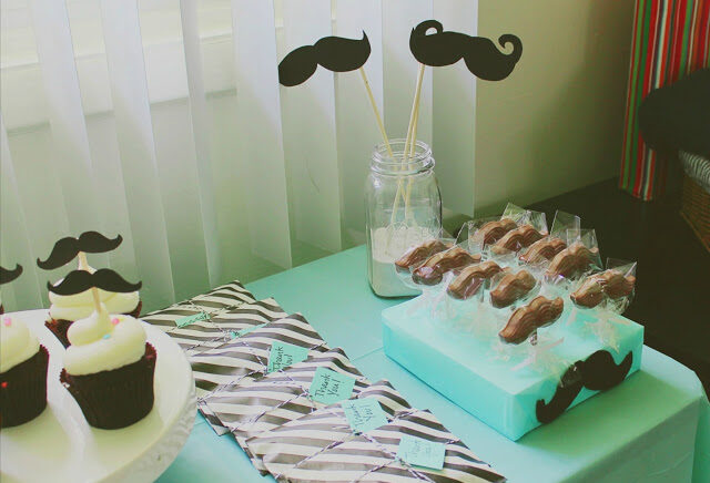 Mustache Bash Baby Boy Shower Idea | The Dating Divas