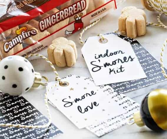 Indoor smores kit that are perfect for a gift. | The Dating Divas