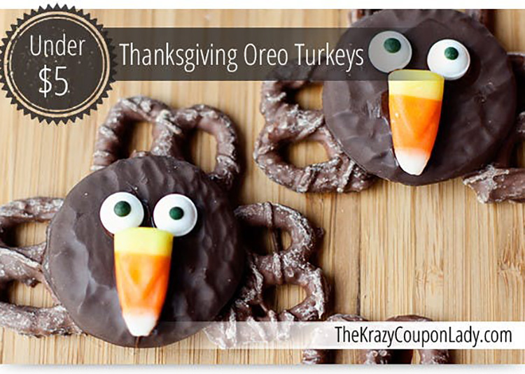 Oreo and pretzel Thanksgiving food ideas. | The Dating Divas