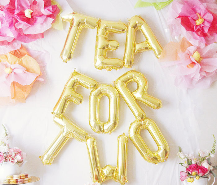 "Tea for Two" is such a beautiful theme for a mom-to-be. | The Dating Divas