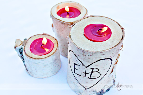 Engraved candle holder gift idea - The Dating Divas